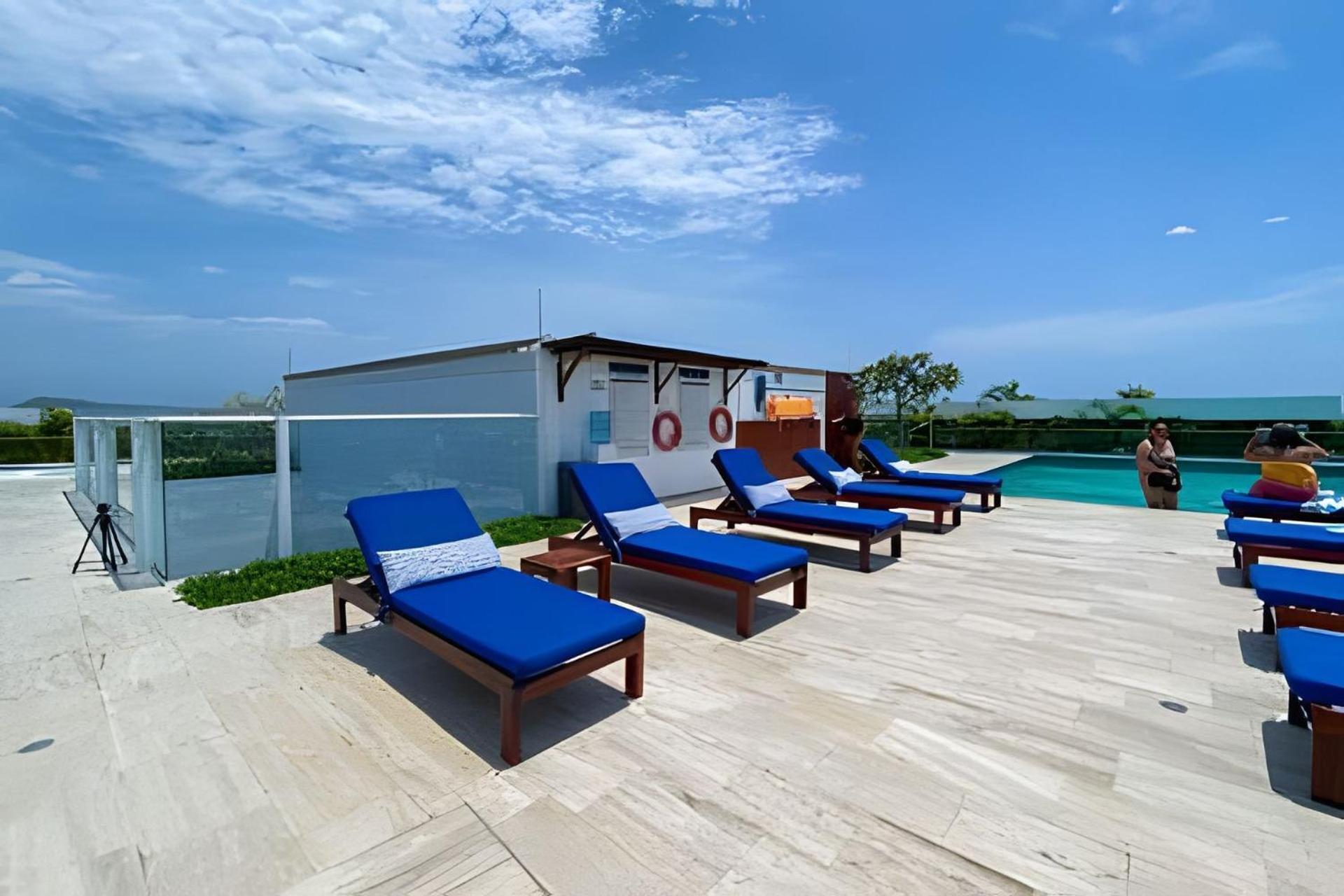 2 Dormitorios Jacuzzi Y Vista Mar. Frente A Playa Cartagena Екстер'єр фото
